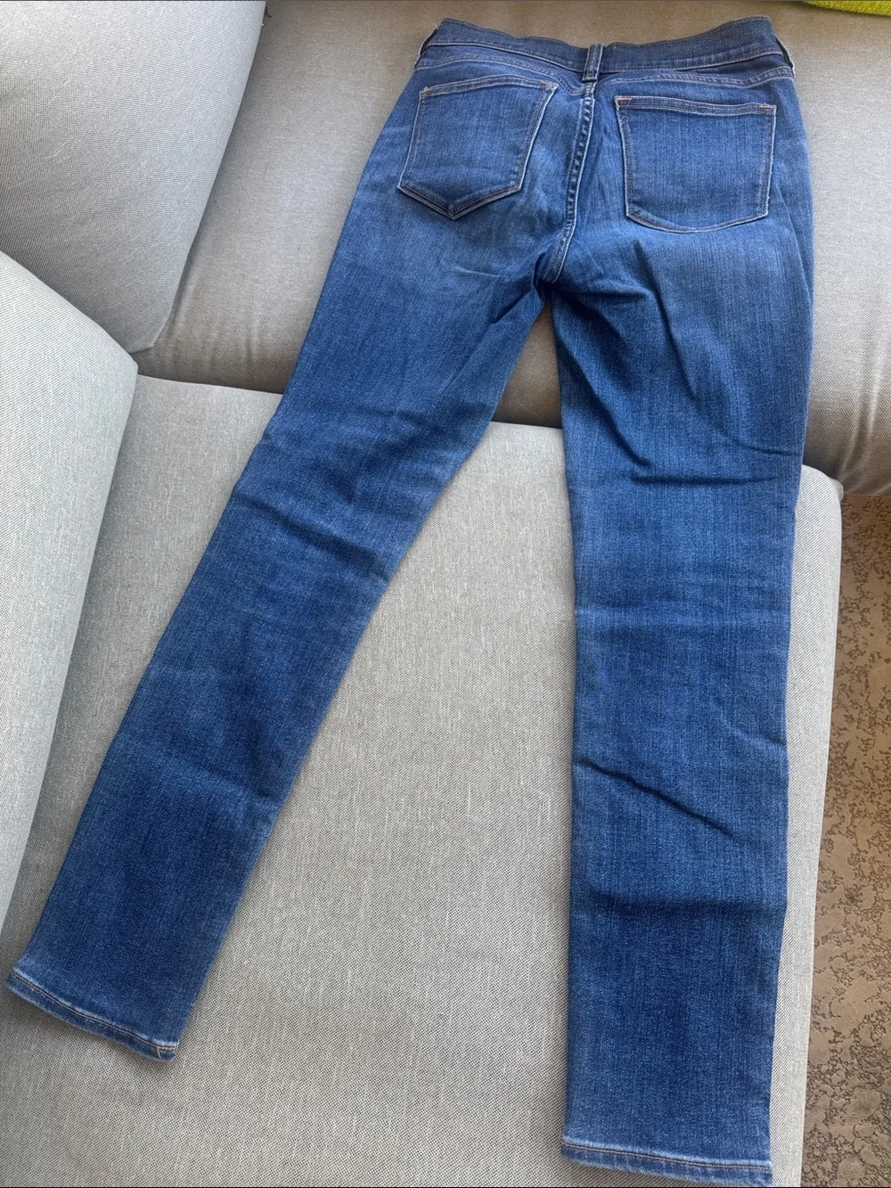 J. Crew Women’s Slim Straight Dark Blue Jeans